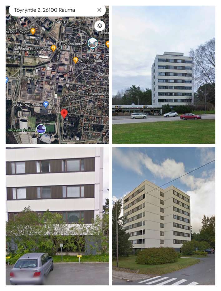 Kerrostalo, 1h, 27,5 m², 5 kaupunginosa, Rauma