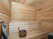 Oma sauna.