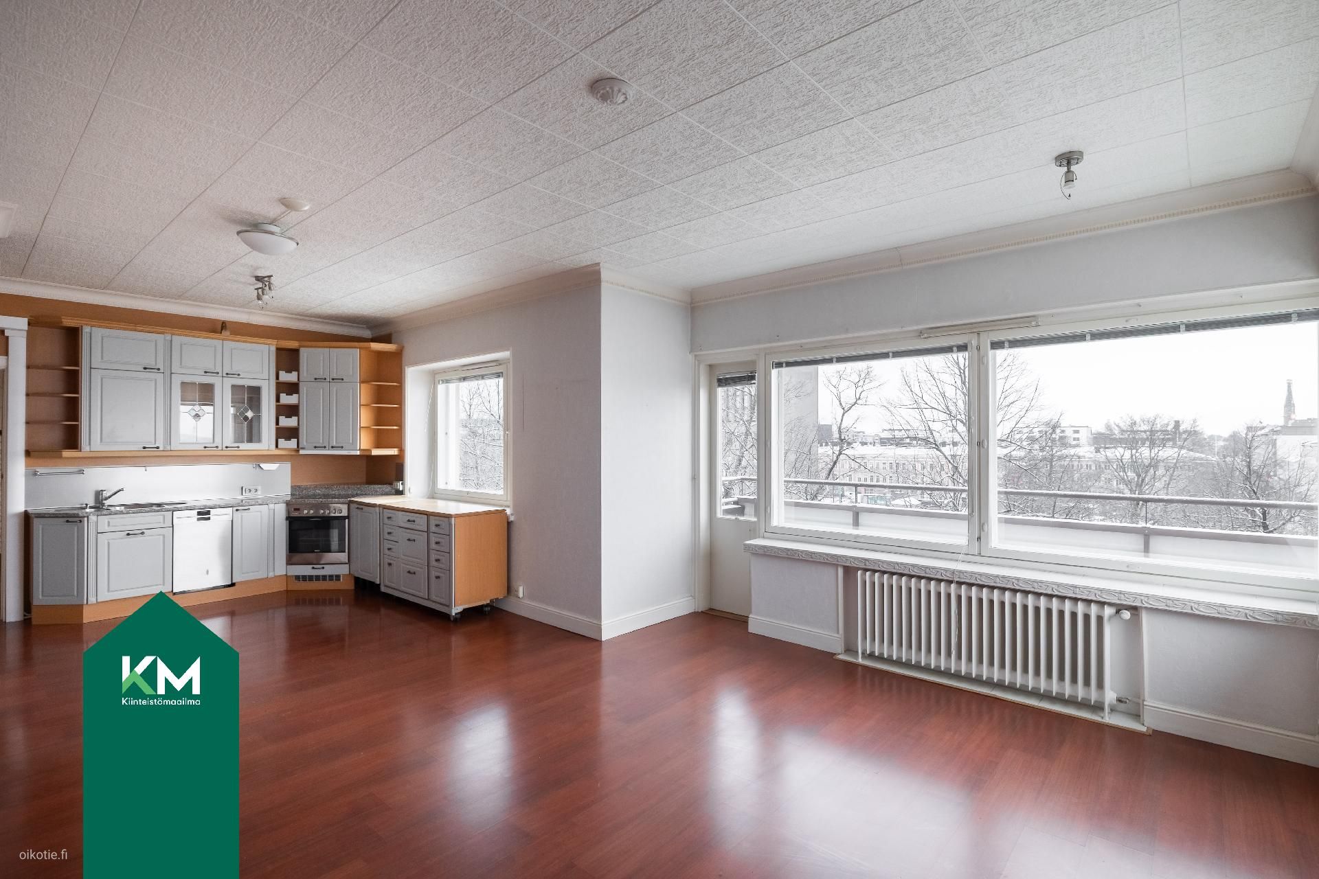 Kerrostalo, 3 h, k, s, kph, wc, p, 100 m², Kotkansaari - Näkymä 4