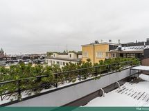 Näkymää yhtiön saunan terassilta