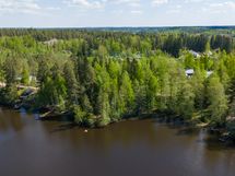 Näkymä rantakiinteistöltä.