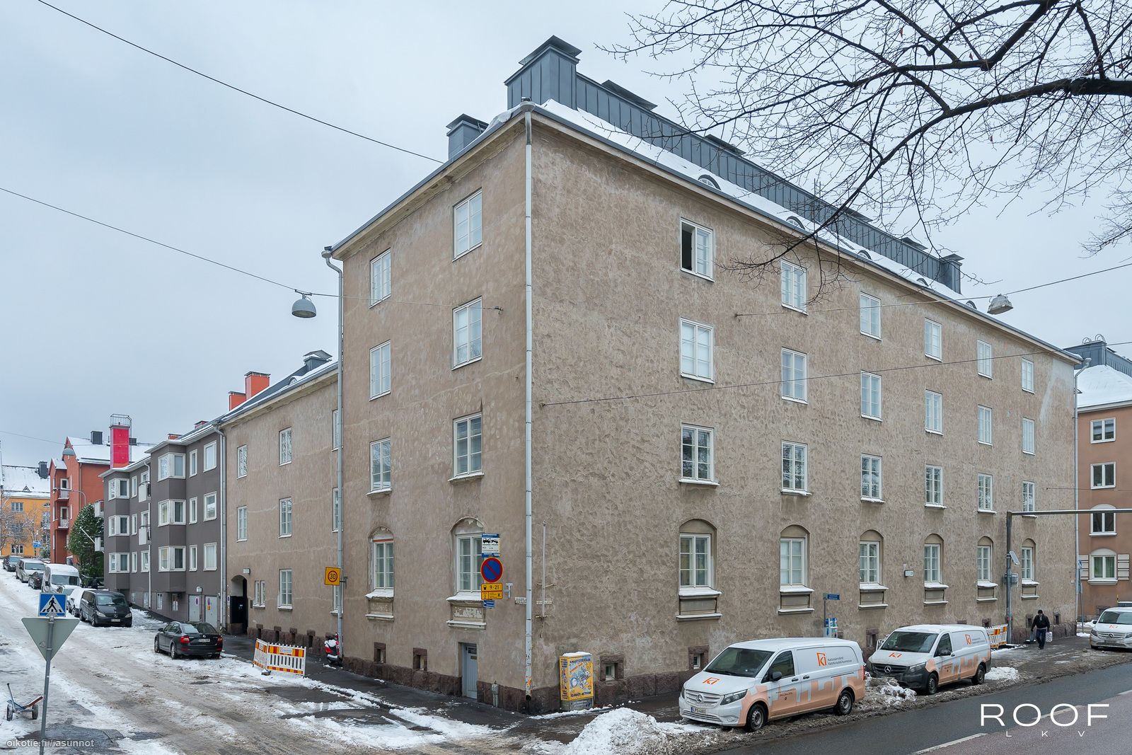 40 m² Mäkelänkatu 23 C, 00550 Helsinki 2h, kk, kph, wc. – Oikotie 17068506  – SKVL