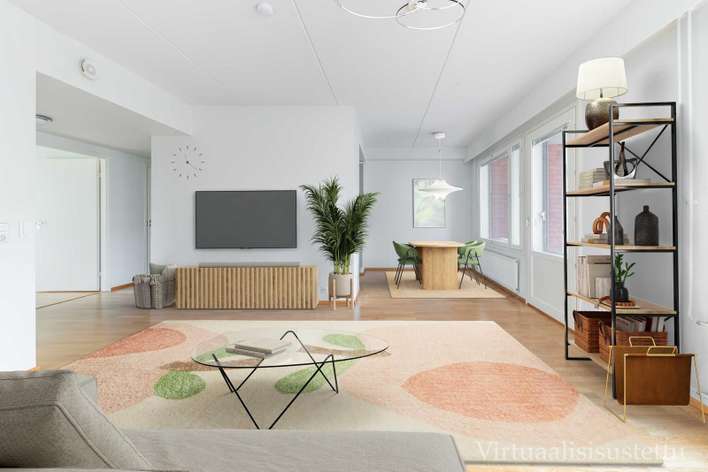 Kerrostalo, 4H+K+S, 91,5 m², Viikki, Helsinki