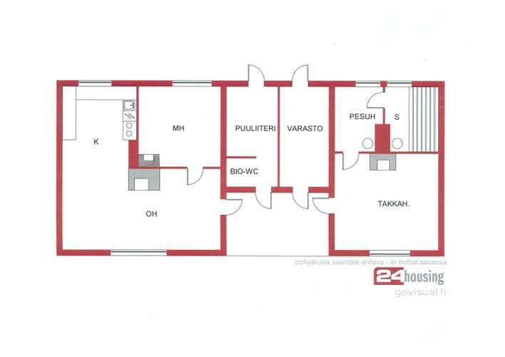 Loma-asunto, 3h+k+s, 71,5/85,5 m², Kotala - Näkymä 3