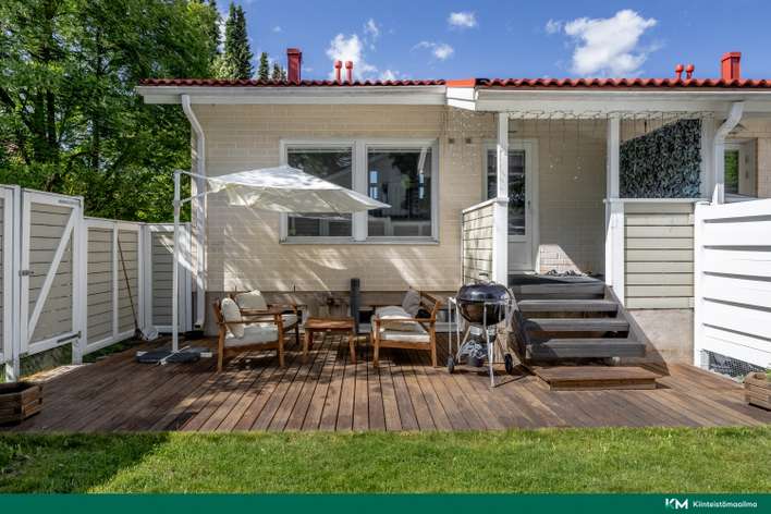 Rivitalo, 4h, k, 2xkph,s,erill.wc,vh,kuisti/terassi,piha, 102,5 m², Laaksolahti, Espoo