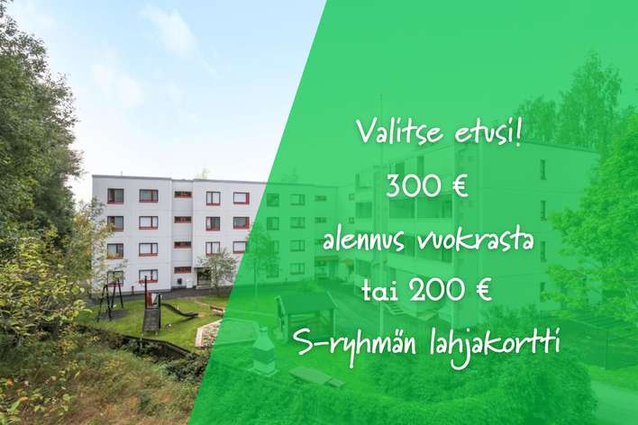 Kerrostalo, 2h+k, 59,5 m², Finnsbacka, Kirkkonummi