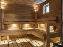 Suuremman asunnon sauna