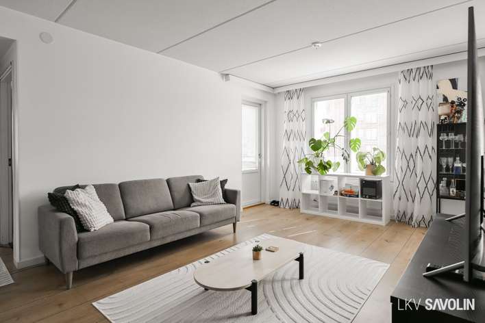 Kerrostalo, 3h, k, ph, s, 2vh, parveke, 74 m², Tourula - Näkymä 4