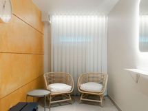 Saunatilojen pukeutumishuone