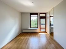 Olohuone on tilava ja sen ansiosta sisustat huoneen mielesi mukaan.