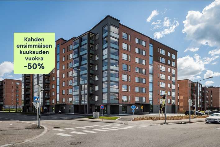 Kerrostalo, 2h+kt, 46,5 m², Pajala, Järvenpää