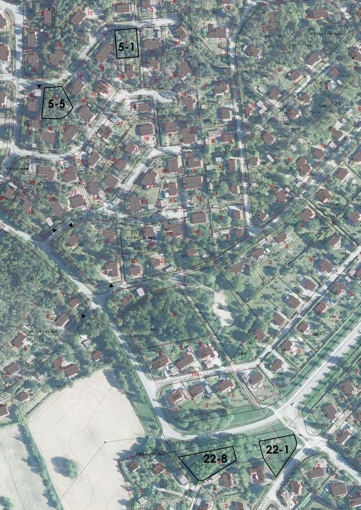 Tontti, 1 244 m², Pjukala - Näkymä 4