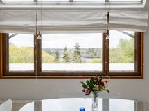 Huoneistosta hienot ikkunanäkymät 