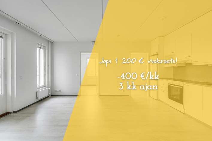 Kerrostalo, 3h+kt, 60 m², Pajala, Järvenpää