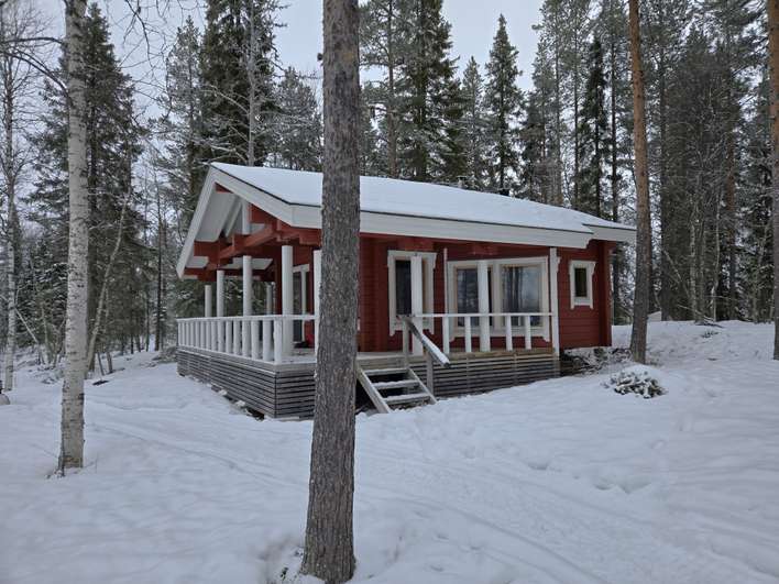Loma-asunto, Erämökki, saunarakennus tuvalla ja varasto, 37,5/59,5 m², Köngäs - Näkymä 4