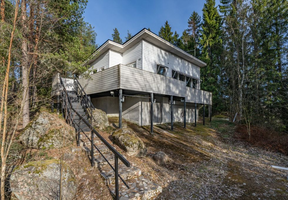Julkisivu + portaat