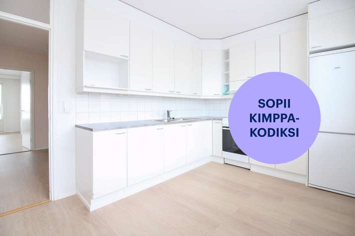 Kerrostalo, 2H+K, 62 m², Hervanta, Tampere