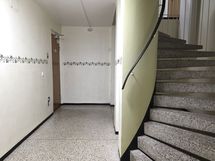 hissitalon kaunis rappukäytävä