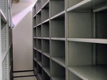 Yhteensä noin 300 hyllymetriä varastointitilaa