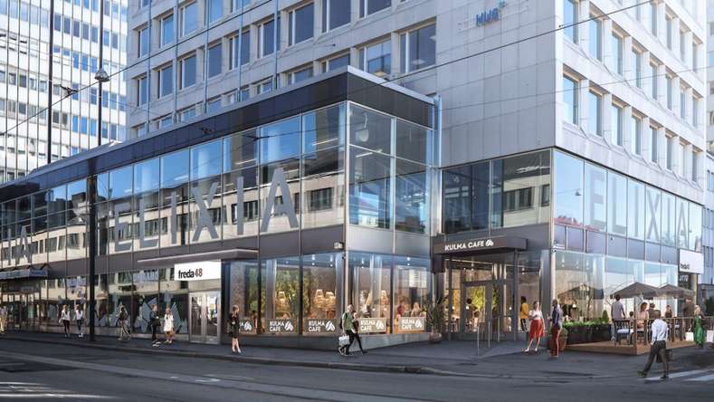 Liiketila, 1 250 m², Kamppi