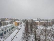 Näkymä olohuoneen ikkunoista