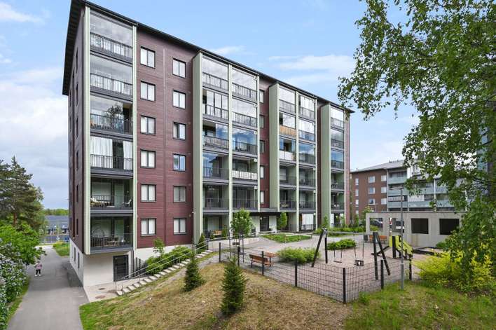 Kerrostalo, 2H+KT, 47 m², Kaleva, Kerava