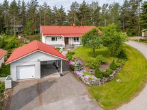 Julkisivu Katajankaaren suuntaan