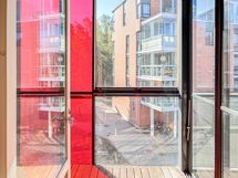 Näkymät ovat sisäpihalle kaakkoon