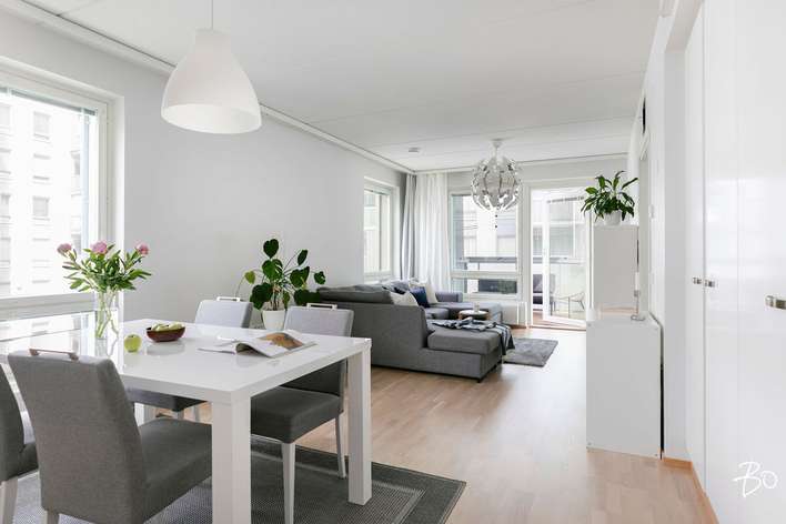 Kerrostalo, 2h, avok, kph, lasitettu parveke (yj. 2 h+kt), 52 m², Matinkylä – pohled 4