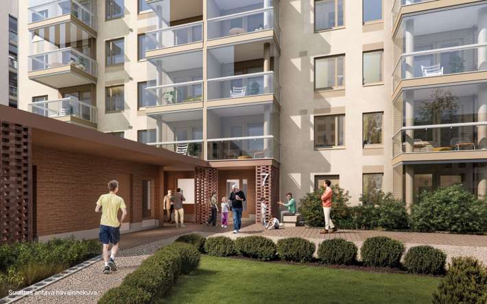 Kerrostalo, 1H+KT, 35 m², Kera - Näkymä 3