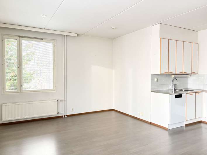Kerrostalo, 2H+KK, 43,5 m², Härmälänranta, Tampere