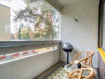Lasitettu parveke