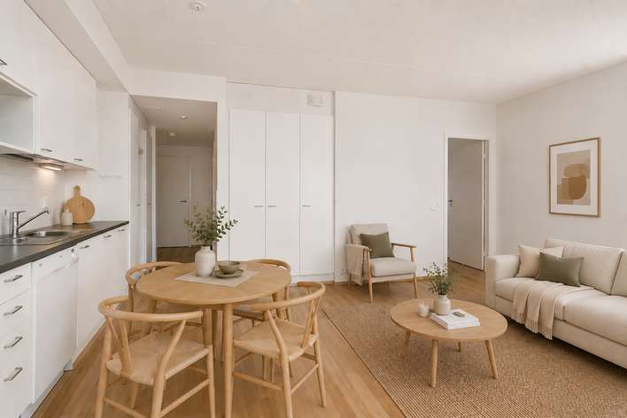 Kerrostalo, 2h+kt+kph, 51,5 m², Keimola, Vantaa