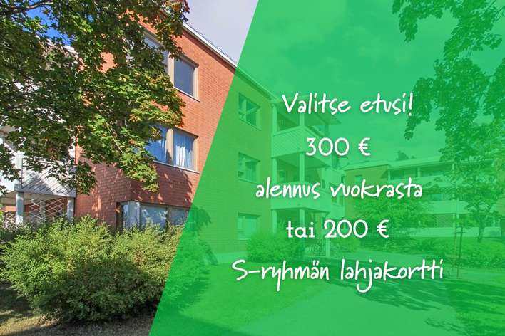 Kerrostalo, 2h+k, 53,5 m², Neulamäki, Kuopio