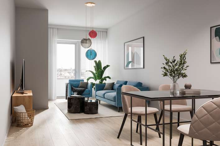Kerrostalo, 2h+kt+s, 49,5 m², Jätkäsaari - Näkymä 4