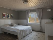 Alakerraan makuuhuone