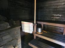 Savusaunasta sisältä