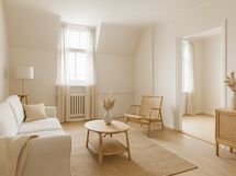 Havainnekuva olohuone.