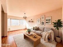 Viihtyisä toisen kerroksen koti rauhallisella sijainnilla.