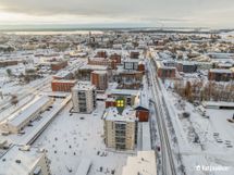 Keskeinen sijainti.