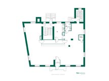 Katutason liiketila pohjapiirros