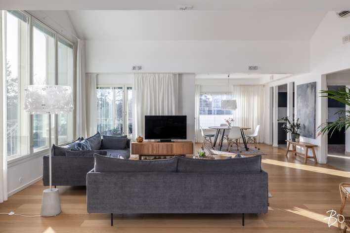 Paritalo, 5-6h, k, khh, var.h, kph x 3, s, autotalli, 235 m², Nuottaniemi - Näkymä 4