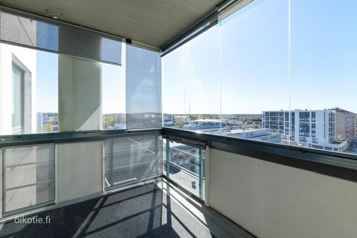 Kerrostalo, 2h, k, kph, s, wc, vh. Lasitettu parveke, 50 m², Kouvola - Näkymä 3