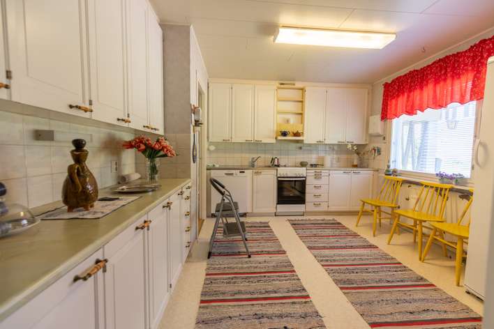 Omakotitalo, 5 h, k, pkh, wc, ph, s + kellarikerros, 120/147 m², Kiukainen - Näkymä 3