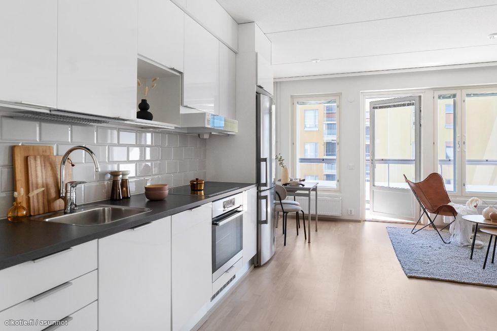 Moderni toimiva keittiö