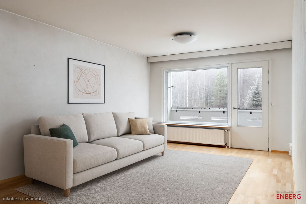 Digistailattu olohuone