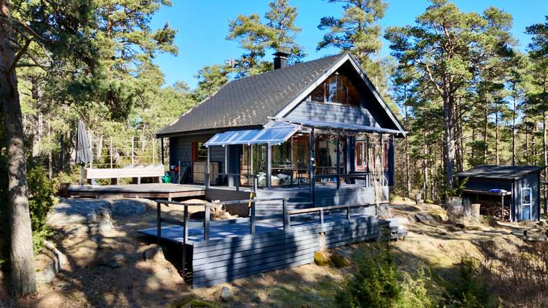 Loma-asunto, Tupa, keittiö, lasiveranta, parvihuone, 60 m², Westerretas, Parainen