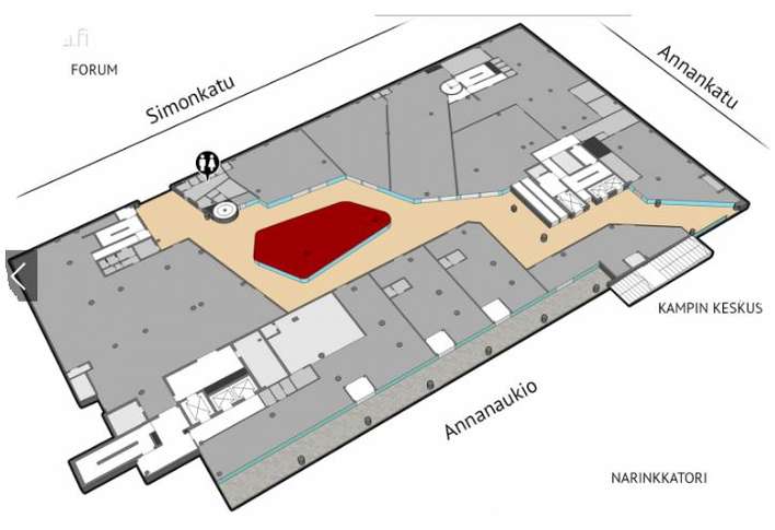 Liiketila, 109 m², Kamppi – pohled 4