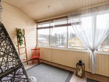 Lasitettu parveke