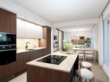 Koti 75,0 m² | 3H+KT+S | Visualisointi